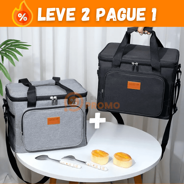 Bolsa Térmica Cooler LifeFit® - Leve 2 Pague 1